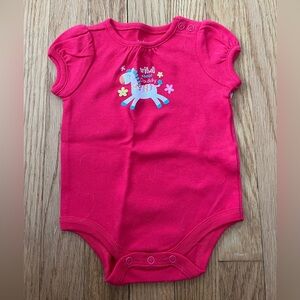 Little Wonders Red Baby Bodysuit